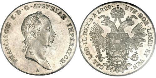 1 Thaler Impero austriaco (1804-1867) Argento Francis II, Holy Roman Emperor (1768 - 1835)