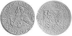 1 Thaler Margraviato di Baden-Durlach (1535 - 1771) Argento 