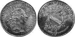 1 Thaler Margraviato di Baden-Durlach (1535 - 1771) Argento 