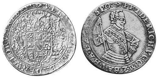 1 Thaler Margraviato di Baden-Durlach (1535 - 1771) Argento 