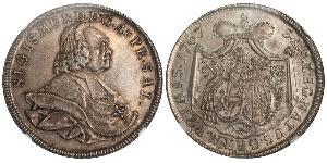 1 Thaler Monarchia asburgica (1526-1804) Argento Sigismund III von Schrattenbach
