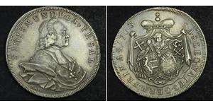 1 Thaler Monarchia asburgica (1526-1804) Argento Sigismund III von Schrattenbach
