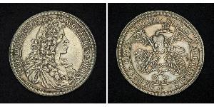 1 Thaler Monarchia asburgica (1526-1804) Argento Leopoldo I d