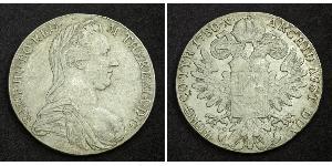 1 Thaler Monarchia asburgica (1526-1804) / Austria Argento Maria Theresa of Austria (1717 - 1780)