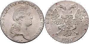 1 Thaler Principato Elettorale di Sassonia (1356 - 1806) Argento Federico Augusto I (re di Sassonia)