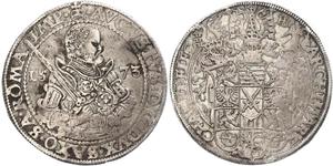 1 Thaler Principato Elettorale di Sassonia (1356 - 1806) Argento 