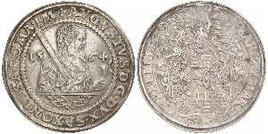 1 Thaler Principato Elettorale di Sassonia (1356 - 1806) Argento 