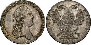 1 Thaler Principato Elettorale di Sassonia (1356 - 1806) Argento Federico Augusto I (re di Sassonia)