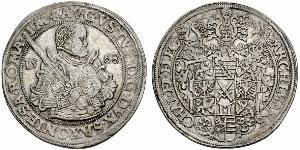 1 Thaler Principato Elettorale di Sassonia (1356 - 1806) Argento 