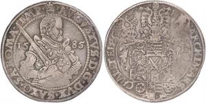 1 Thaler Principato Elettorale di Sassonia (1356 - 1806) Argento 