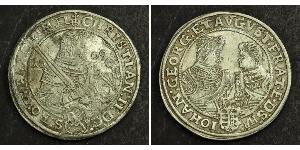 1 Thaler Principato Elettorale di Sassonia (1356 - 1806) Argento Cristiano II di Sassonia