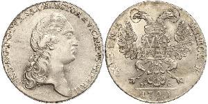 1 Thaler Principato Elettorale di Sassonia (1356 - 1806) Argento Federico Augusto I (re di Sassonia)