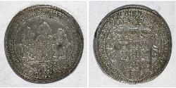1 Thaler Principato di Ansbach (1398–1792) Argento 