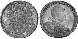 1 Thaler Principato di Ansbach (1398–1792) Argento Carlo Guglielmo Federico di Brandeburgo-Ansbach(1712 – 1757)