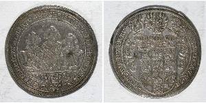 1 Thaler Principato di Ansbach (1398–1792) Argento 