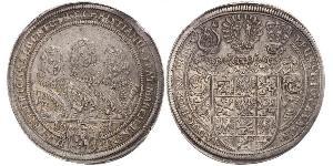 1 Thaler Principato di Ansbach (1398–1792) Argento 
