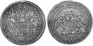 1 Thaler Principato di Ansbach (1398–1792) Argento 