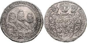 1 Thaler Principato di Ansbach (1398–1792) Argento 