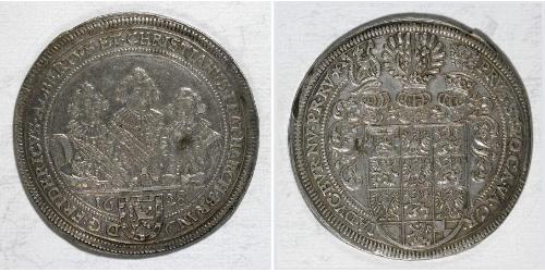 1 Thaler Principato di Ansbach (1398–1792) Argento 