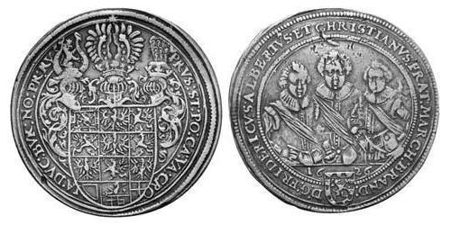 1 Thaler Principato di Ansbach (1398–1792) Argento 