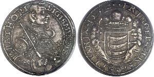 1 Thaler Principato di Transilvania (1571-1711) Argento Zsigmond Báthory (1572 -1613)
