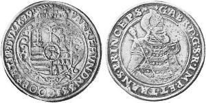1 Thaler Principato di Transilvania (1571-1711) Argento 