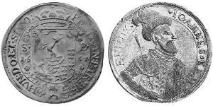 1 Thaler Principato di Transilvania (1571-1711) Argento 