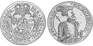1 Thaler Principato di Transilvania (1571-1711) Argento 