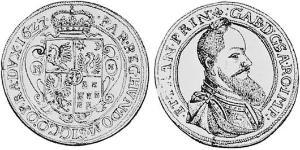 1 Thaler Principato di Transilvania (1571-1711) Argento 
