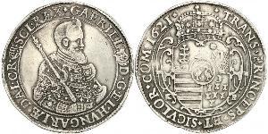 1 Thaler Principato di Transilvania (1571-1711) Argento 