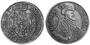 1 Thaler Principato di Transilvania (1571-1711) Argento György Rákóczi II,  prince of Transylvania (1621 -1660)