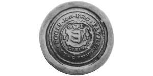 1 Thaler Principato di Transilvania (1571-1711) Argento 