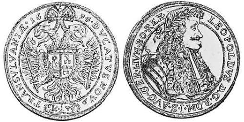 1 Thaler Principato di Transilvania (1571-1711) Argento 