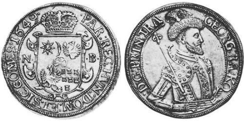 1 Thaler Principato di Transilvania (1571-1711) Argento 