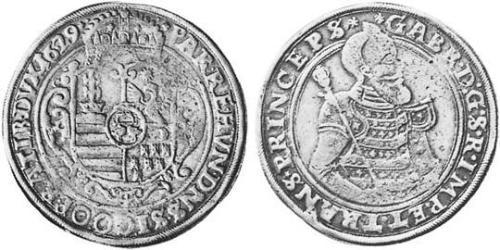1 Thaler Principato di Transilvania (1571-1711) Argento 