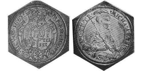 1 Thaler Principato di Transilvania (1571-1711) Argento 