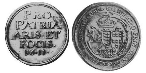 1 Thaler Principato di Transilvania (1571-1711) Argento 