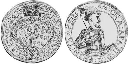 1 Thaler Principato di Transilvania (1571-1711) Argento 