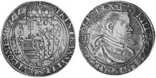 1 Thaler Principato di Transilvania (1571-1711) Argento 