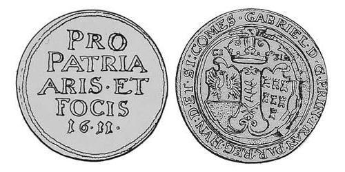1 Thaler Principato di Transilvania (1571-1711) Argento 
