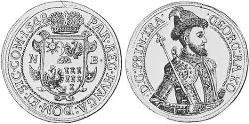1 Thaler Principato di Transilvania (1571-1711) Argento 