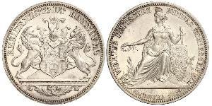 1 Thaler Provincia di Hannover (1868 - 1946) Argento 