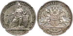 1 Thaler Provincia di Hannover (1868 - 1946) Argento 