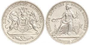 1 Thaler Provincia di Hannover (1868 - 1946) Argento 