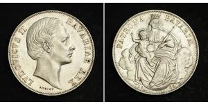 1 Thaler Regno di Baviera (1806 - 1918) Argento Ludovico II di Baviera(1845 – 1886)