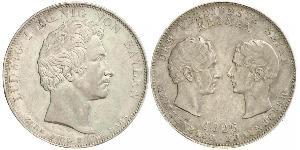 1 Thaler Regno di Baviera (1806 - 1918) Argento 
