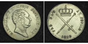1 Thaler Regno di Baviera (1806 - 1918) Argento Massimiliano I Giuseppe di Baviera (1756 - 1825)