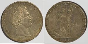 1 Thaler Regno di Baviera (1806 - 1918) Argento Ludovico I di Baviera (re)(1786 – 1868)
