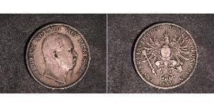 1 Thaler Regno di Prussia (1701-1918) Argento Wilhelm I, German Emperor (1797-1888)