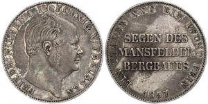 1 Thaler Regno di Prussia (1701-1918) Argento Federico Guglielmo IV di Prussia (1795 - 1861)